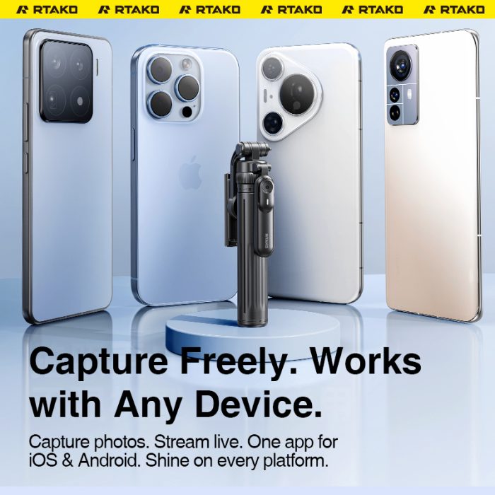 مونوپاد و سه پایه شاتر دار رتاکو Rtako M17 Pro Selfie Stick