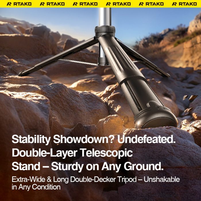 مونوپاد و سه پایه شاتر دار رتاکو Rtako M17 Pro Selfie Stick