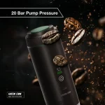 اسپرسو ساز قابل حمل گرین لاین Green Lion Caffex Coffee Maker 72W GNCFCFGL05BK