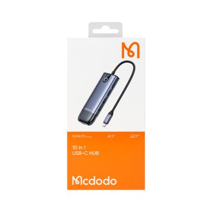 هاب شارژر تایپ سی 10 پورت مک دودو Mcdodo 10 in 1 USB-C HUB HU-7420