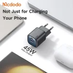 F:\FOR SITE\MCDODO\آداپتور دو پورت 45 وات مک دودو Mcdodo Gana Mini Charger CH-100
