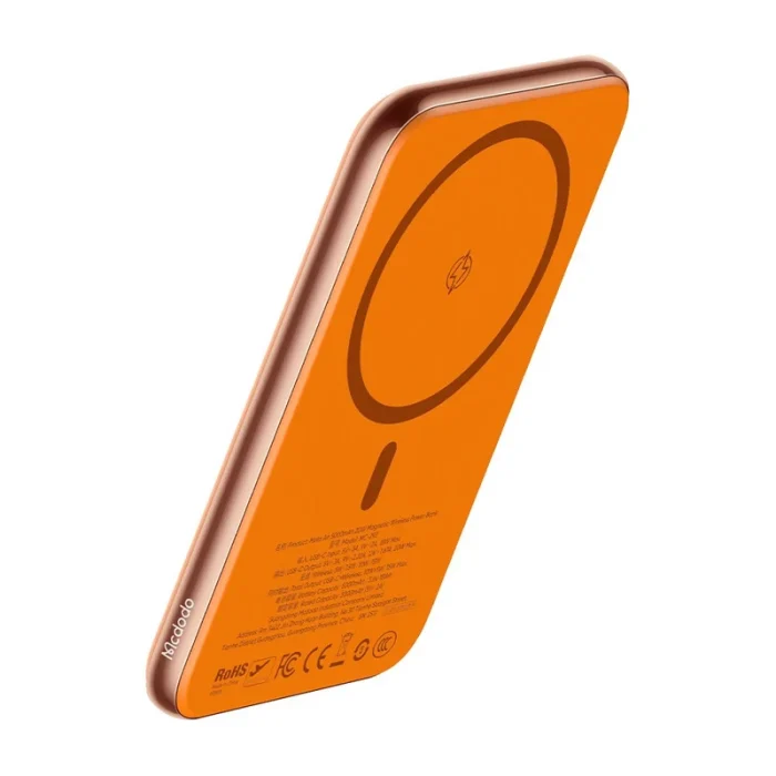 پاوربانک وایرلس مگنتی 5000 مک دودو Mcdodo Meta Air Power Bank MC-2931