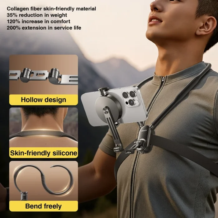 هولدر گردنی رتاکو Rtako Neck Phone & Camera Holder NH01-M