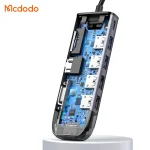 هاب شارژر تایپ سی 10 پورت مک دودو Mcdodo 10 in 1 USB-C HUB HU-7420