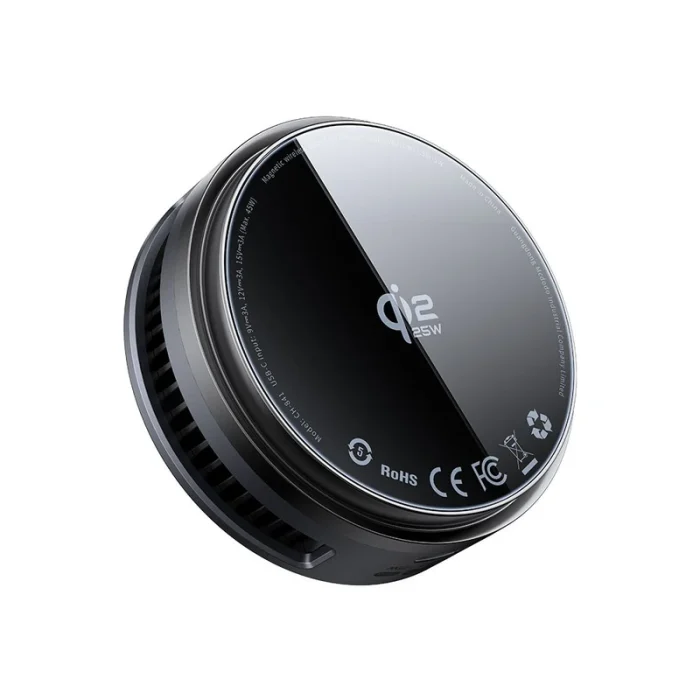 فن خنک کننده و شارژر وایرلس 25 واتی مکدودو MCDODO Wireless Charger Fast Charging Qi2 CH-8410