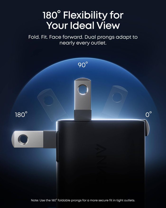 Anker Nano 45W GaN Charger With Display A121D