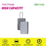 پاوربانک 20000 با توان 22.5 وات ورونا Verona PowerBank PB-920