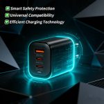 شارژر دیواری سریع 65W ورونا VERONA 65W Smart Fast Charger CG - 165EB