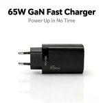 شارژر دیواری سریع 65W ورونا VERONA 65W Smart Fast Charger CG - 165EB