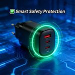 شارژر دیواری سریع 65W ورونا VERONA 65W Smart Fast Charger CG - 165EB
