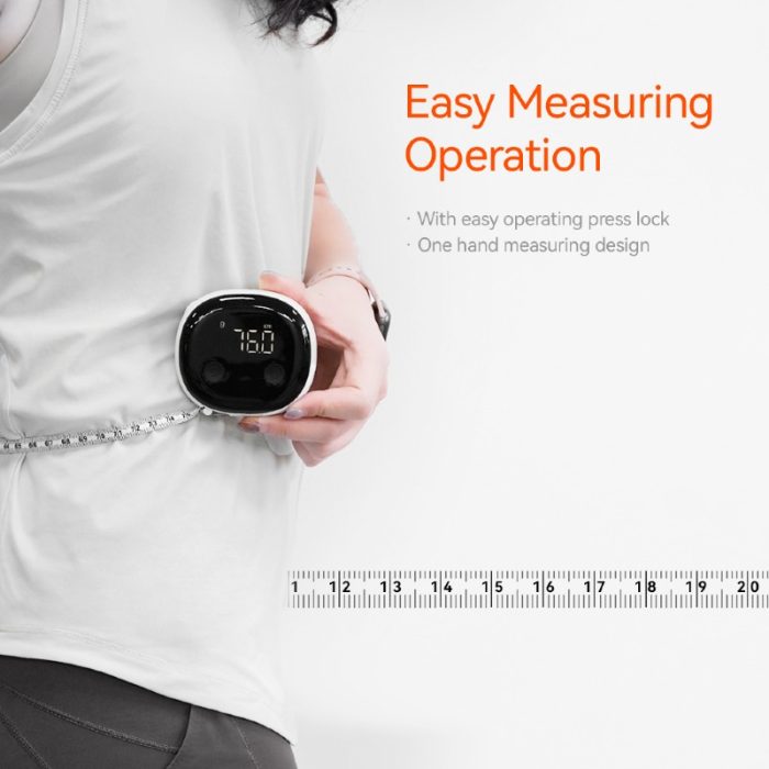 متر نواری هوشمند بدن پرودو Porodo METRICE Smart Body Measure Tape With Bluetooth PDER30