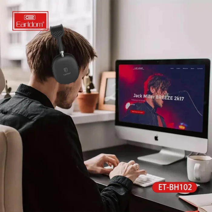 هدفون وایرلس ارلدام EARLDOM Wireless Headphone BH102