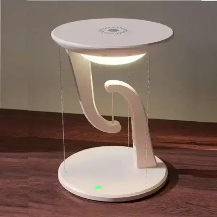 چراغ رومیزی معلق و شارژ وایرلس TENSEGRITY SMART DESK LAMP WITH WIRELESS CHARGE