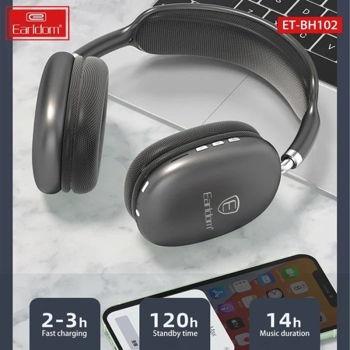 هدفون وایرلس ارلدام EARLDOM Wireless Headphone BH102
