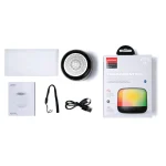 اسپیبکر نورانی RGB بلوتوثی جویروم Joyroom Transparent RGB Wireless Speaker JR-ML03