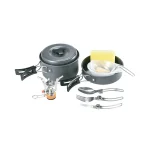 ست 10 تیکه ظروف کمپینگ گرین لاین Green Lion 10in1 Camping Cookware GN10N1COOKBK