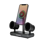 اسپیکر و شارژر وایرلس مگسیف پرودو Porodo Speaker Charging Dock FWCH050