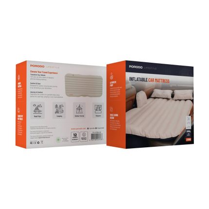 تشک بادی صندلی عقب ماشین پرودو Porodo Lifestyle Car Mattress PDLFST056