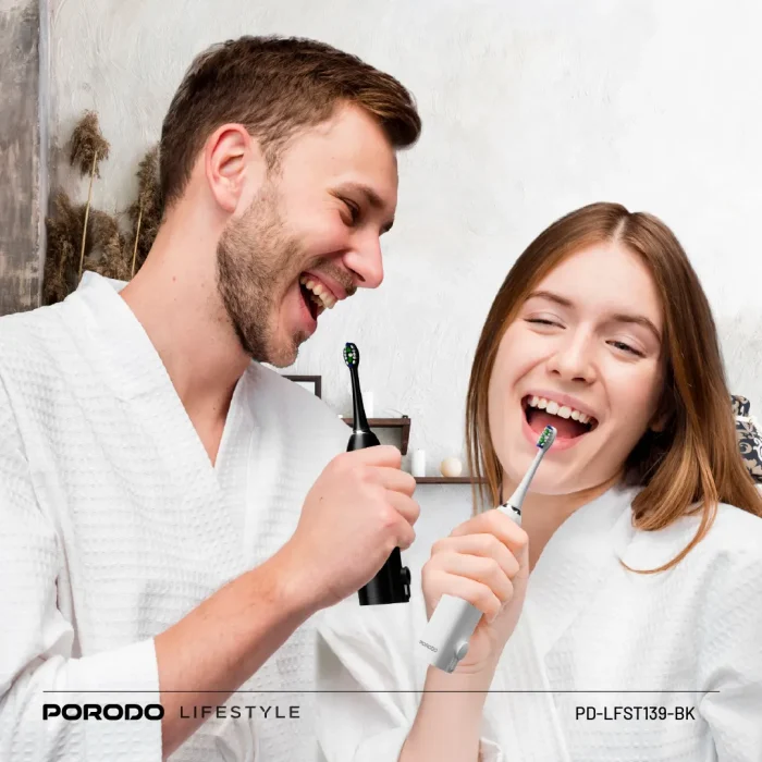 مسواک برقی و دهان شویی پرودو Porodo Water Floss & Sonic Electric Toothbrush PD-LFST139