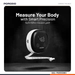 متر نواری هوشمند بدن پرودو Porodo METRICE Smart Body Measure Tape With Bluetooth PDER30