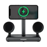 اسپیکر و شارژر وایرلس مگسیف پرودو Porodo Speaker Charging Dock FWCH050