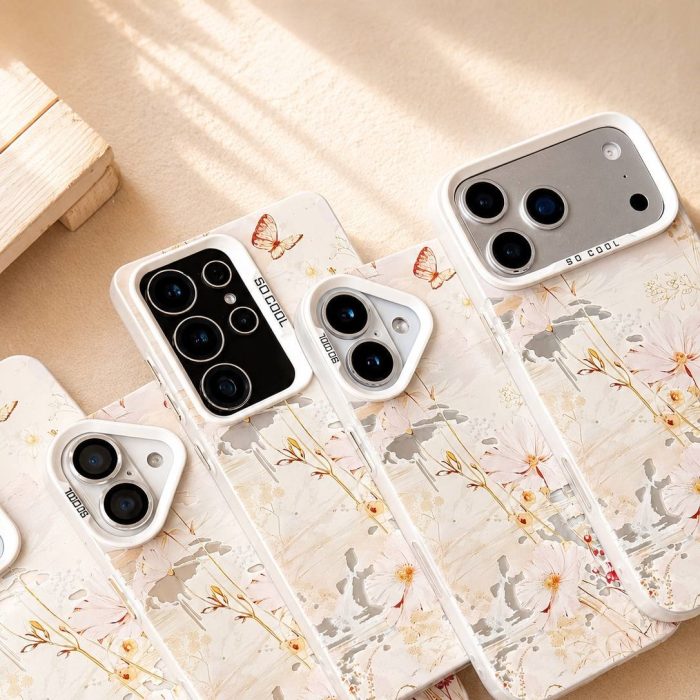 قاب گل و پروانه SOCOOL Butterfly Bloom