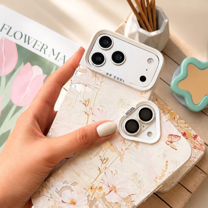 قاب گل و پروانه SOCOOL Butterfly Bloom